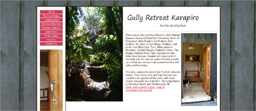 Gully Retreat Karapiro B&B